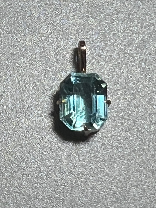 Aquamarine Pendant Necklace