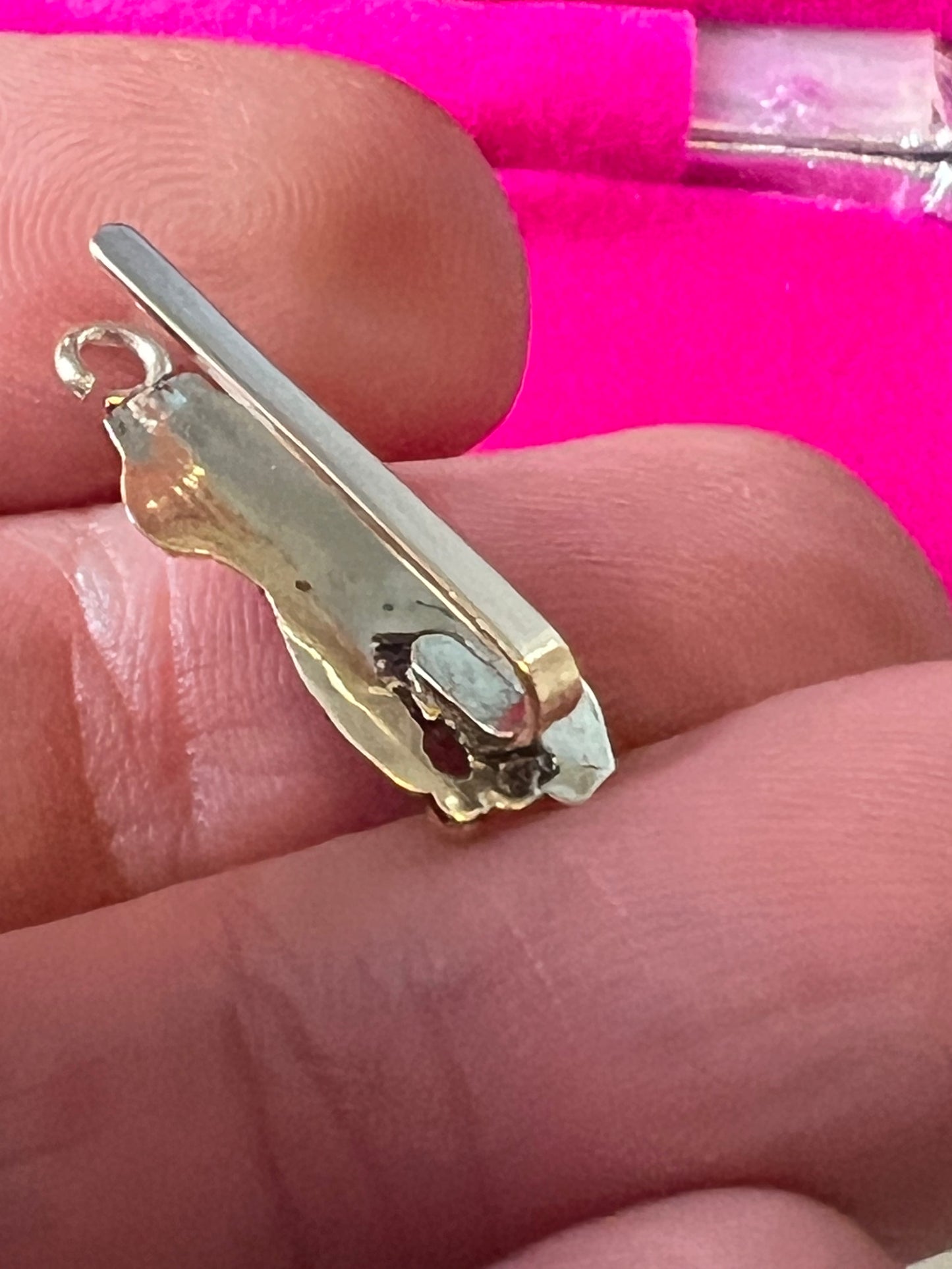 9KT Gold Friendship Hand Charm Connector