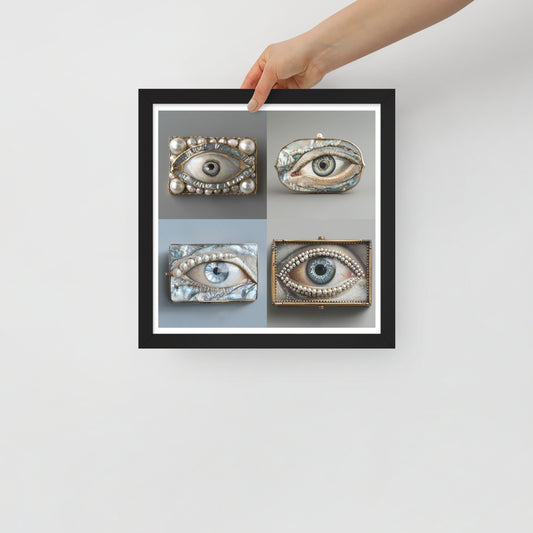 "I have my Eyes on You" Series 1 Framed poster