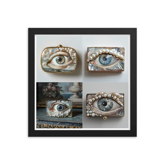 "I have Eyes on You" Series 3 Framed poster